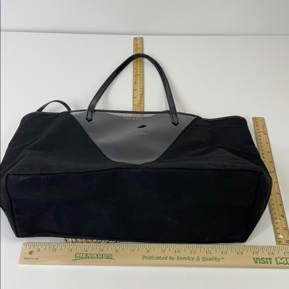 Victorias secret tote bag w/attached make up bag - Picture 7 of 12